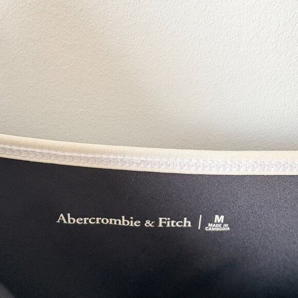 Aerie Traveler Mini Dress Black White Size Medium - Picture 8 of 8